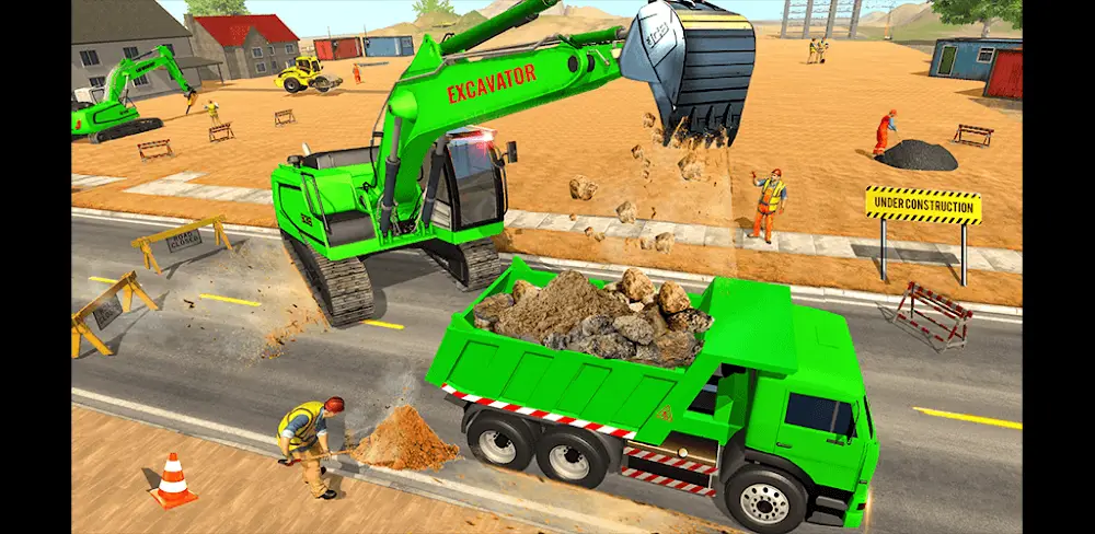 Heavy Excavator Simulator Game
