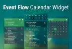 Event Flow Calendar Widget