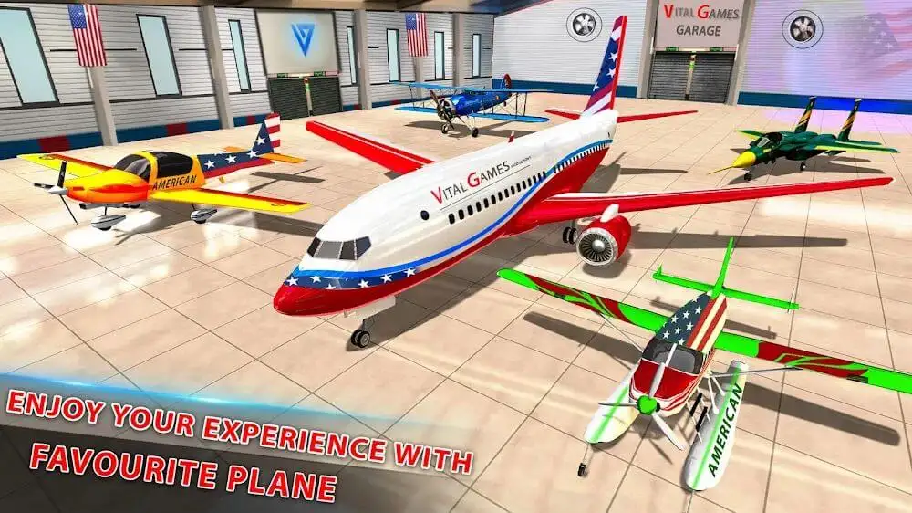 US Pilot Flight: Plane Games