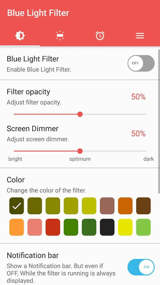 sFilter – Blue Light Filter