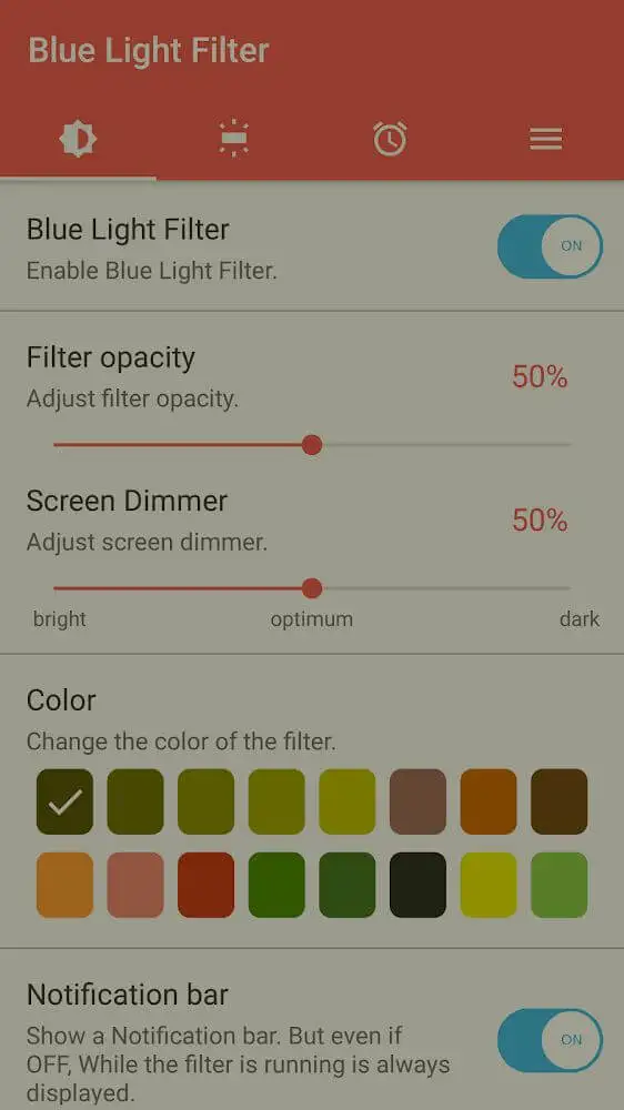 sFilter – Blue Light Filter