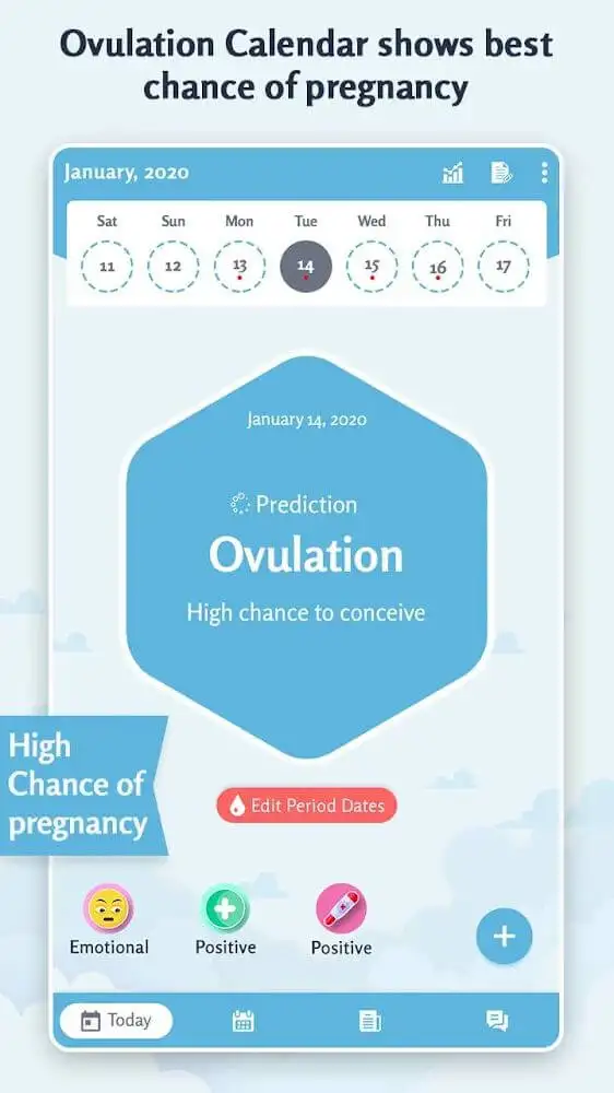 Period Tracker: Ovulation Calendar & Fertile Days