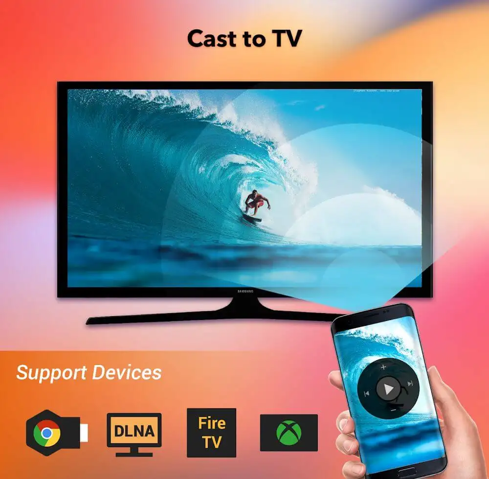 Cast to TV – Chromecast, Roku, stream phone to TV