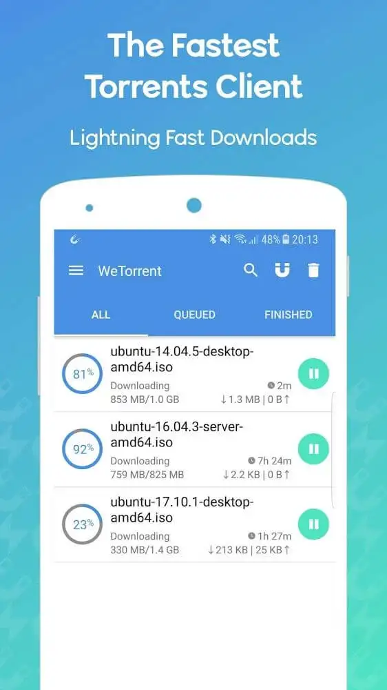 WeTorrent – Torrent Downloader