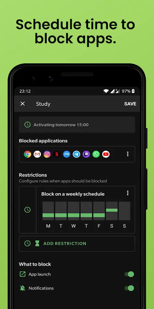 Block Apps – Productivity & Digital Wellbeing