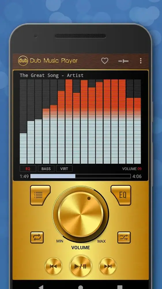 Dub Music Player – Free Audio Player, Equalizer