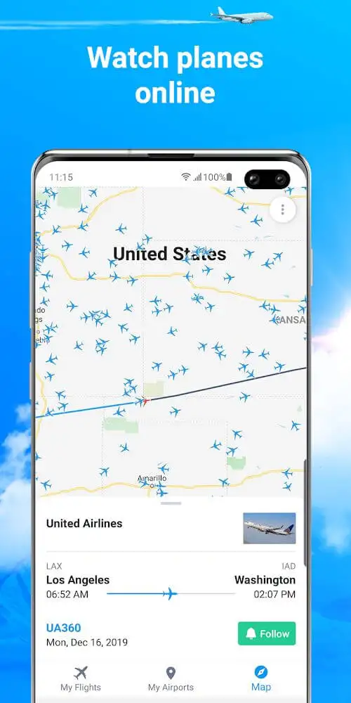 Planes Live – Flight Tracker