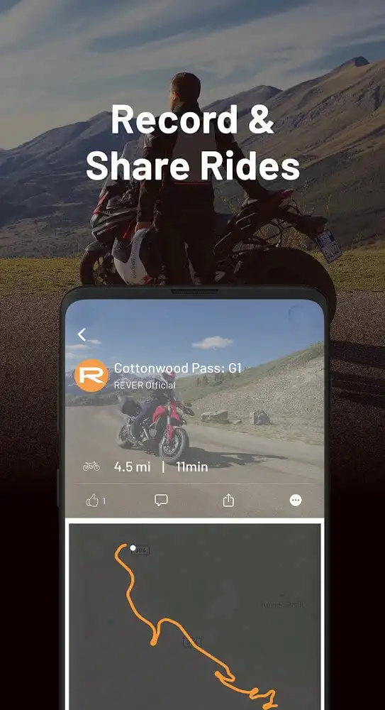 REVER – Motorcycle GPS, Route Planner & Discover